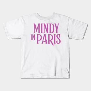 Mindy in Paris Kids T-Shirt